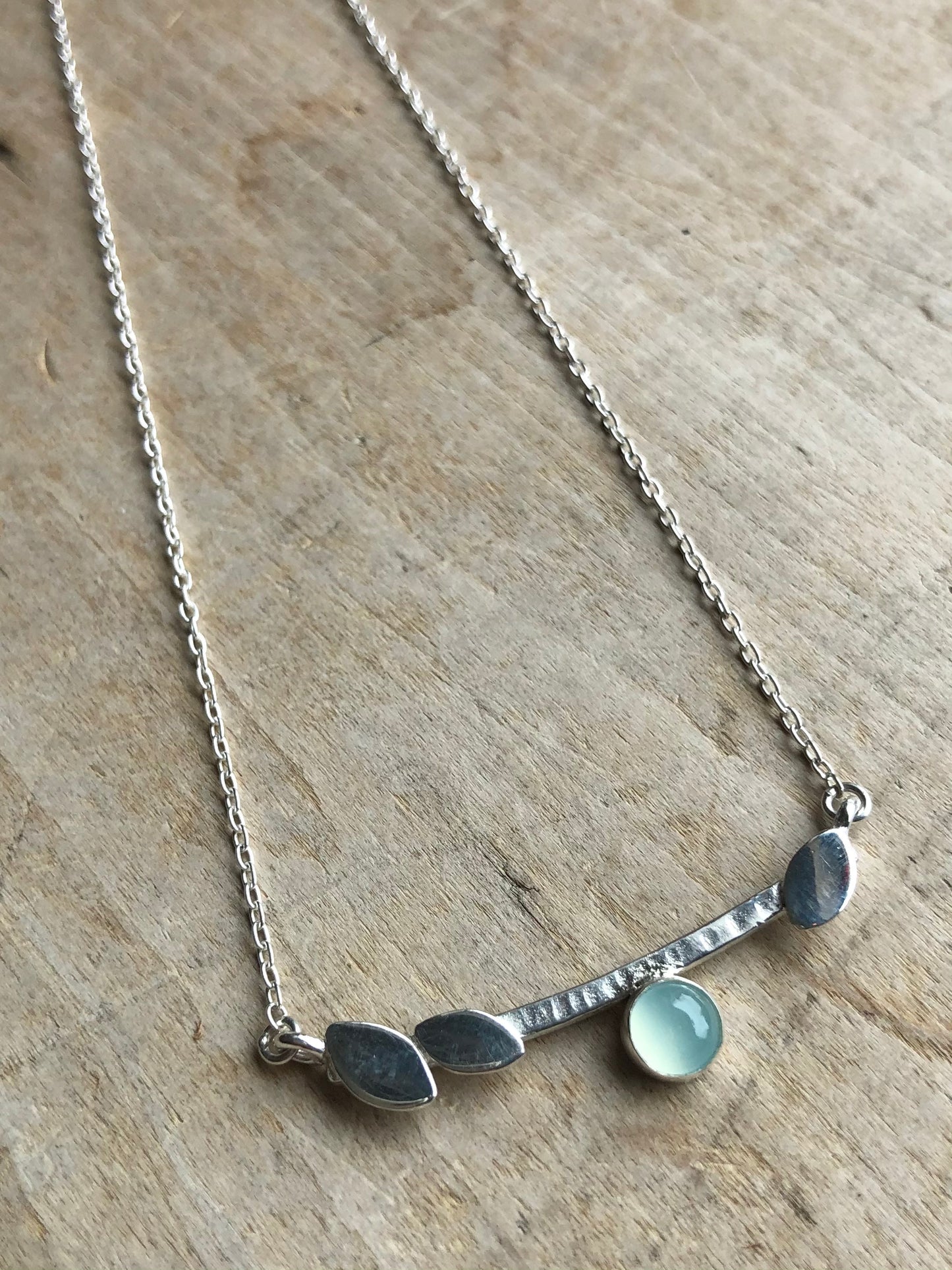 Chalcedony Branch Necklace