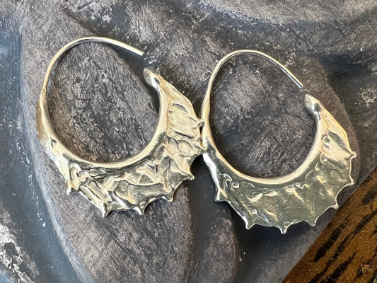 Twisted Hoop Earrings