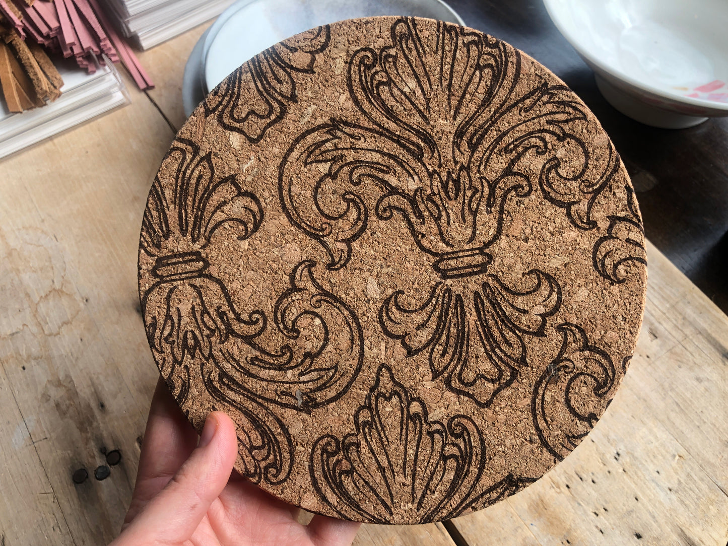 Fleur de Lis Trivet