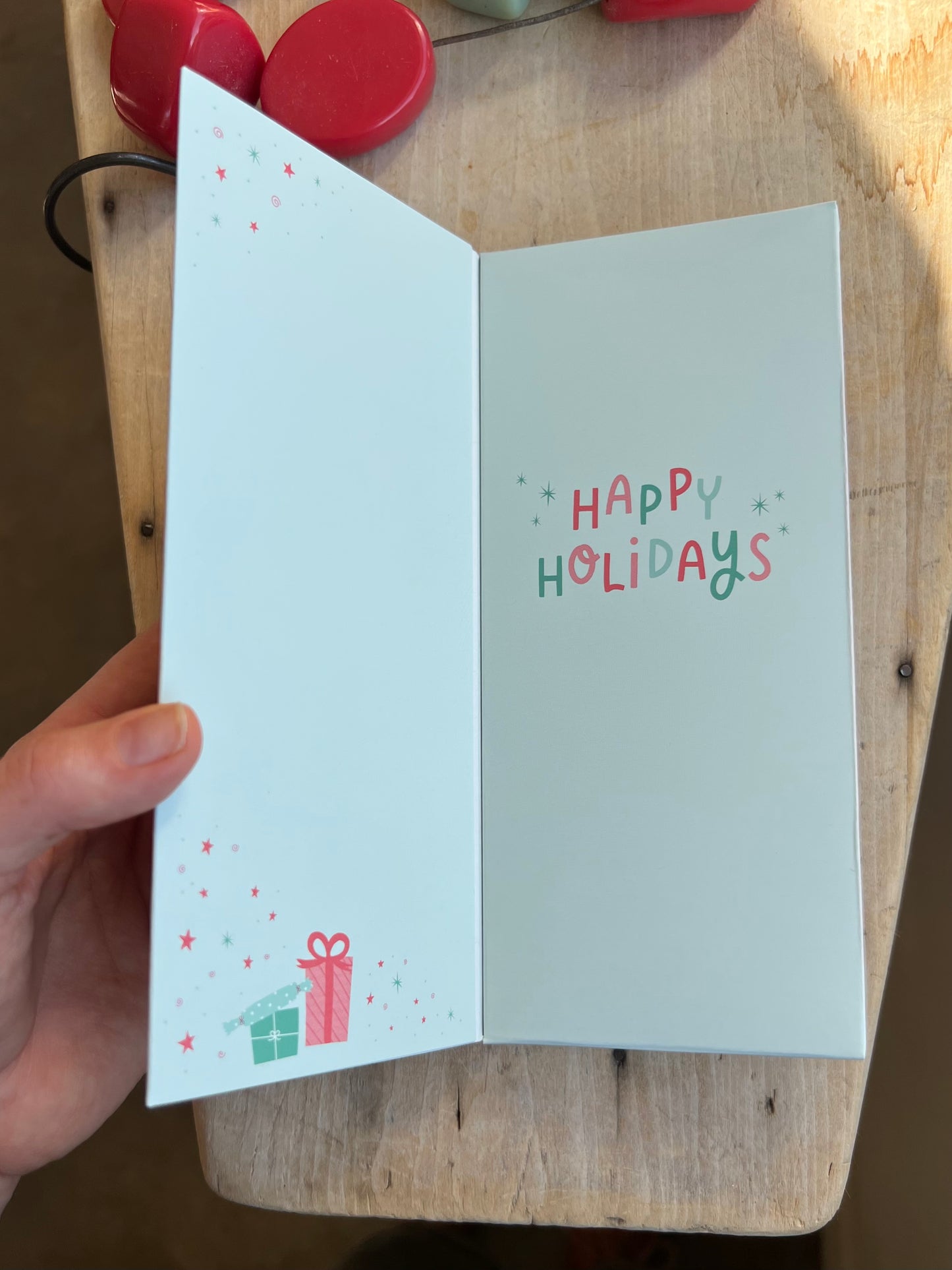 Treat Yo' Elf Chocolate Card