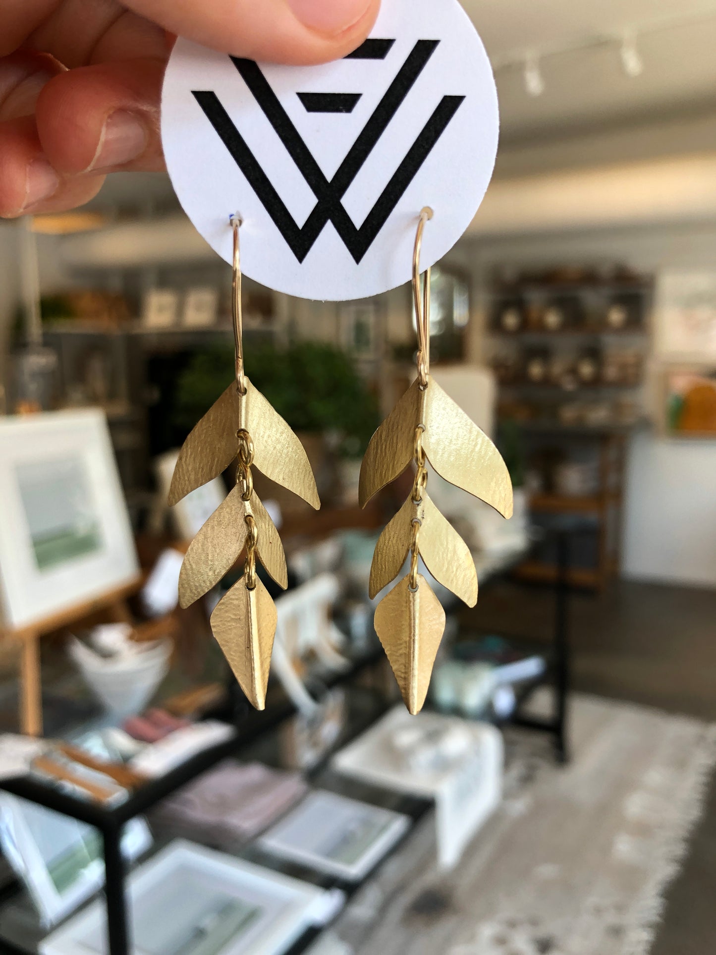 Draping Leaves Earrings