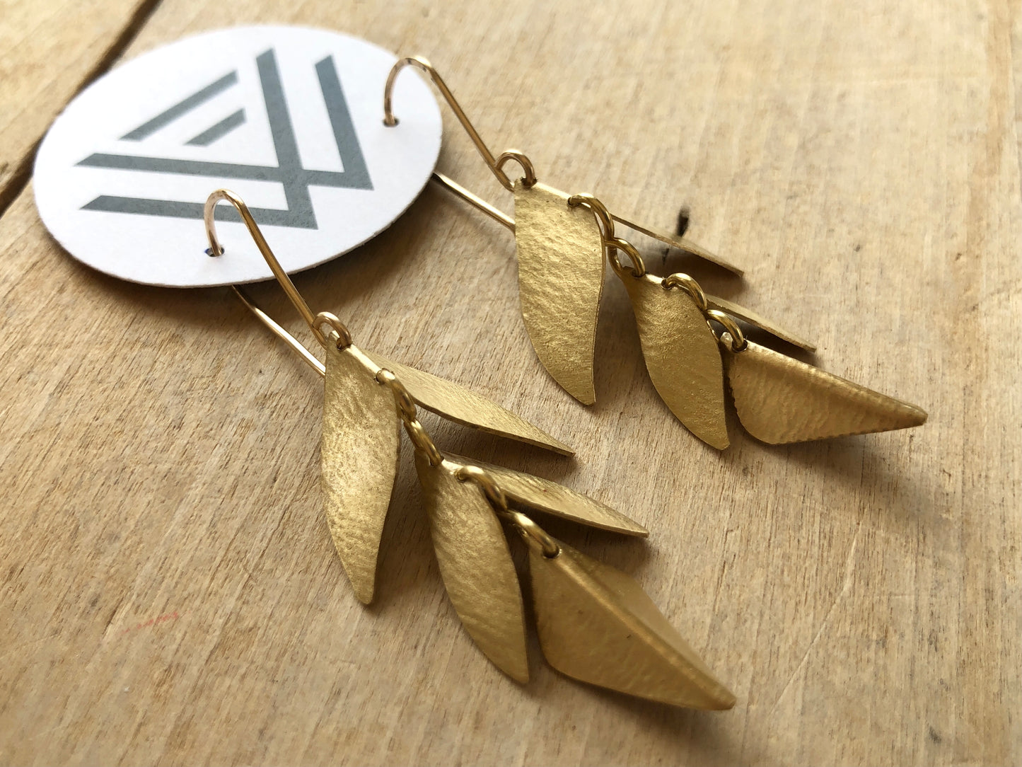 Draping Leaves Earrings