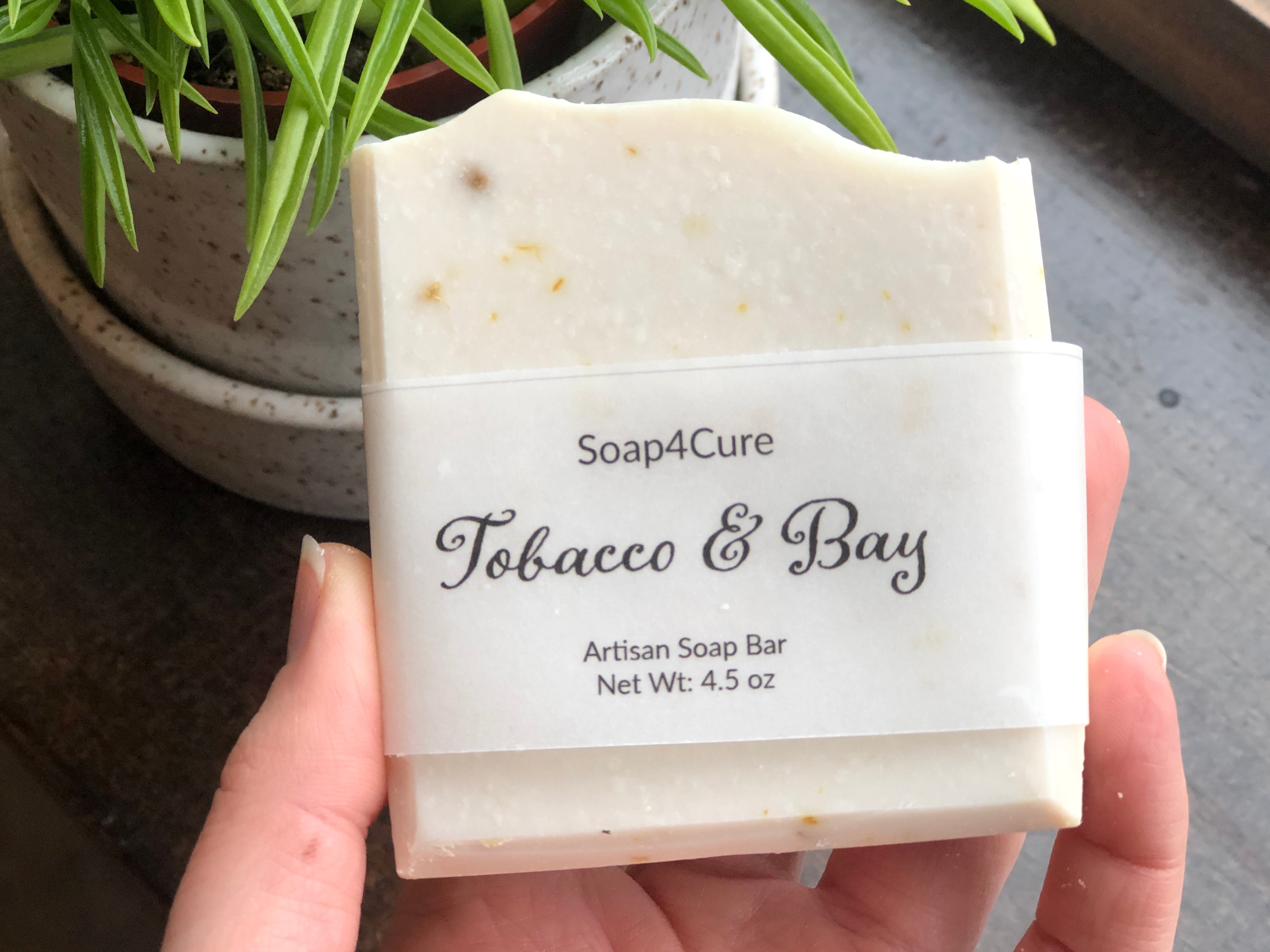 Tobacco Bay Soap, Mens Bar Soap, Handmade Soap 