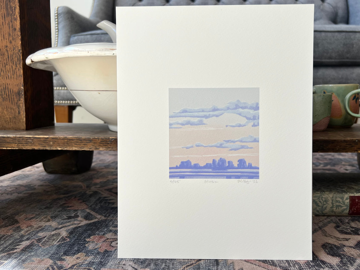 "Muse" - Print
