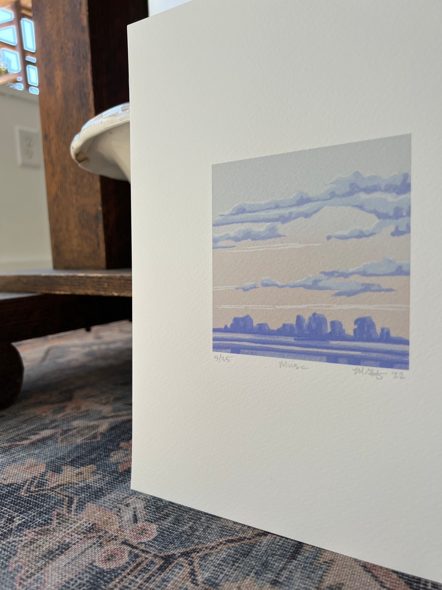 "Muse" - Print