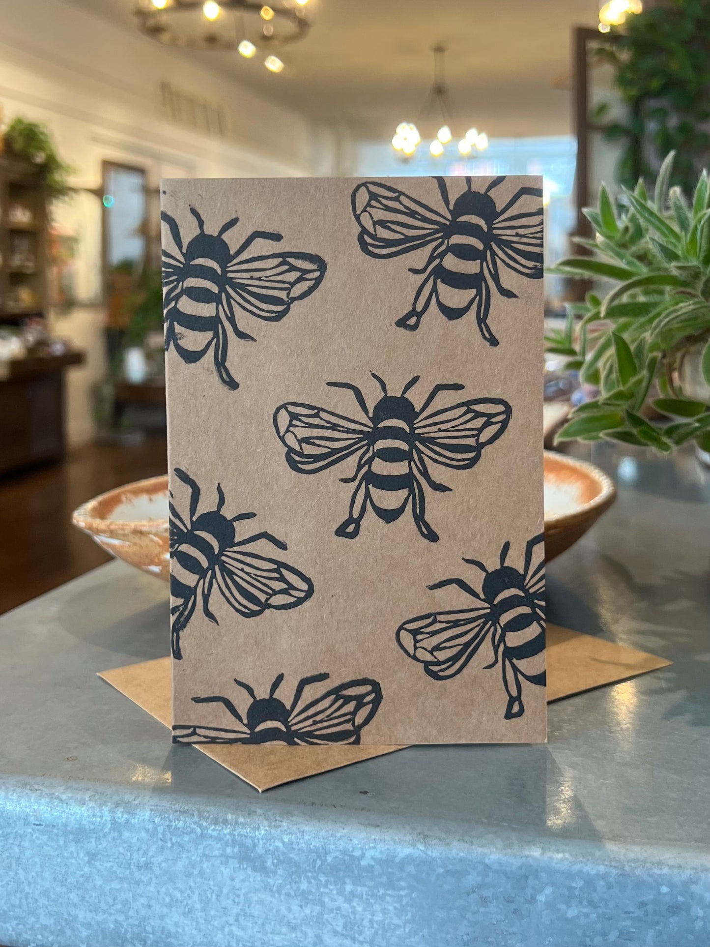 Bee Greeting Card