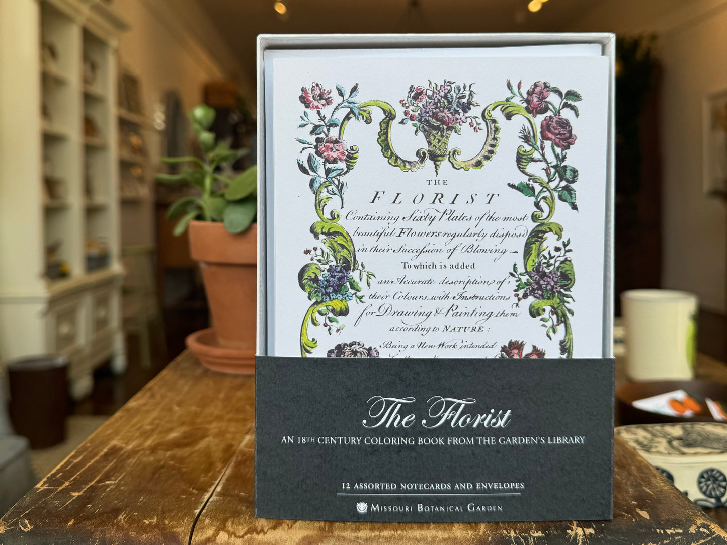 Florist Coloring Notecard Pack