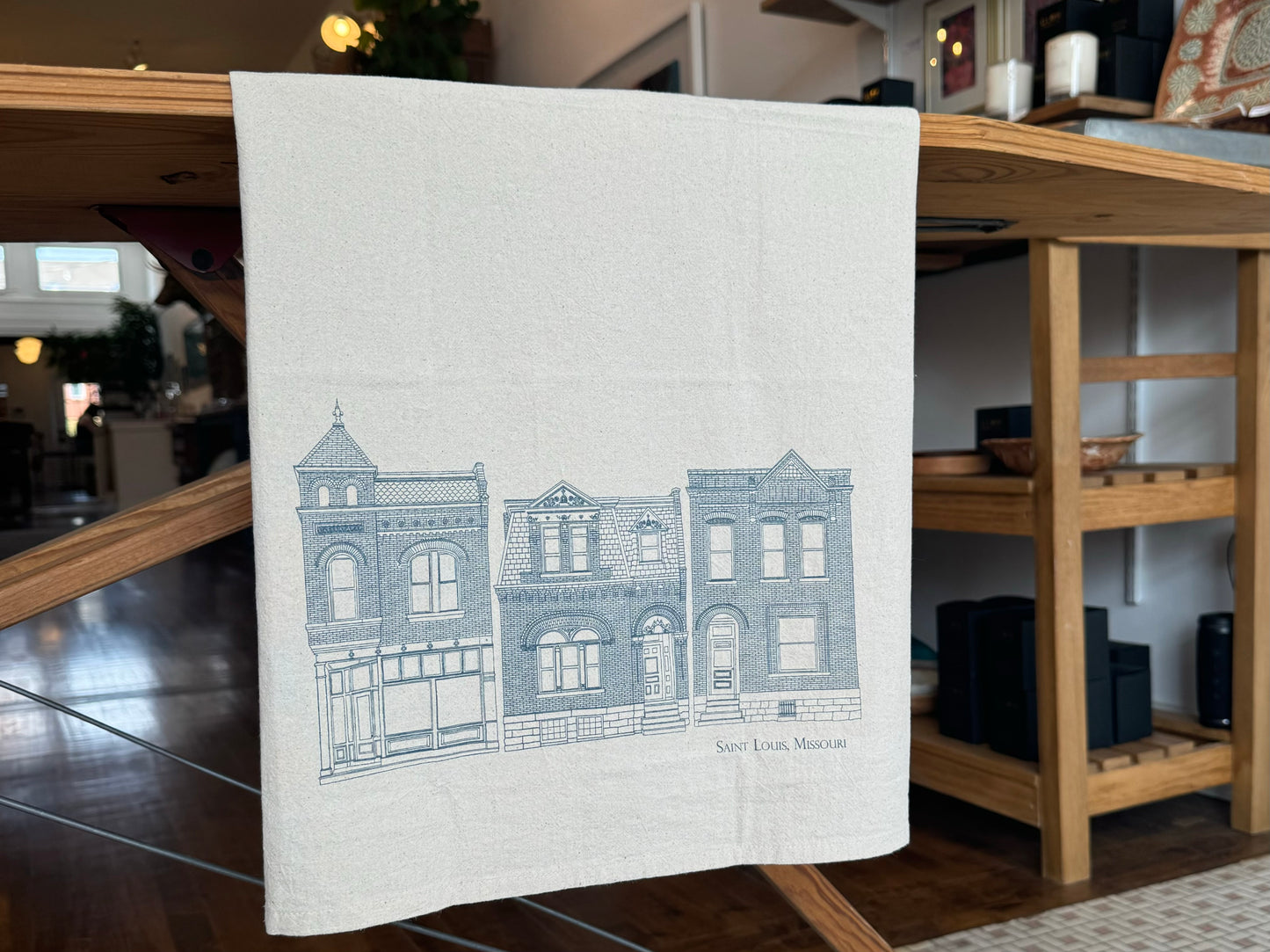 STL Flour Sack Towel -  Denim