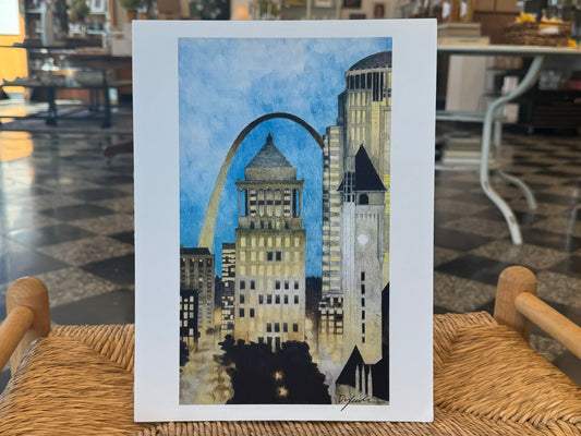 "St. Louis Skyline" - Print