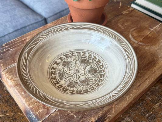 Shallow Bowl - Inlaid