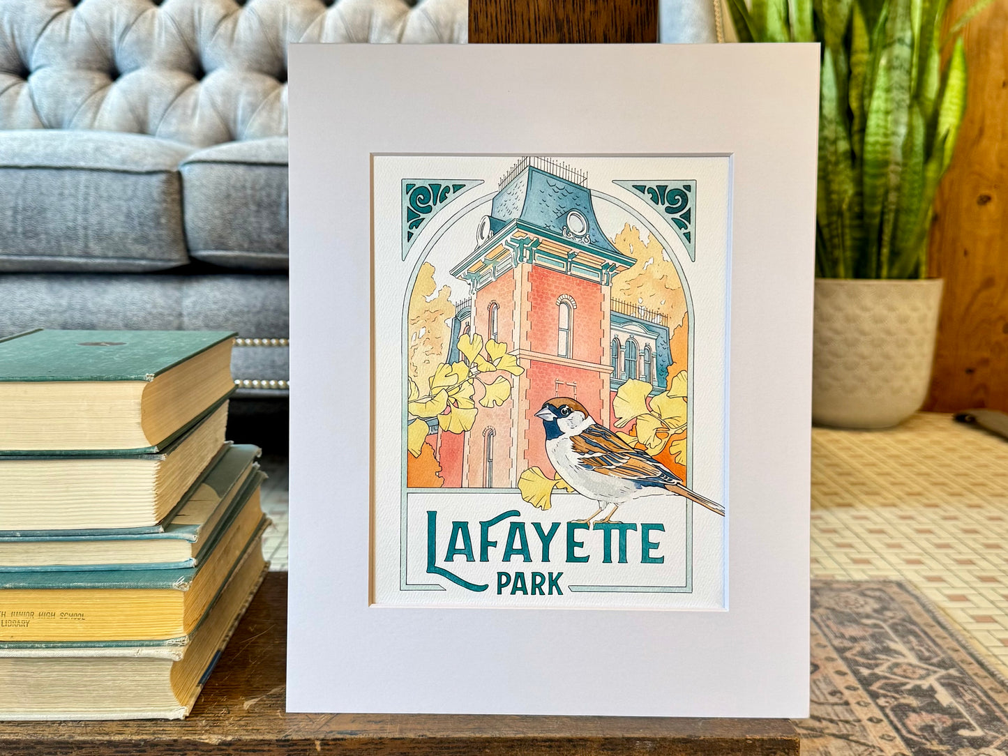 "Lafayette Park" - Print