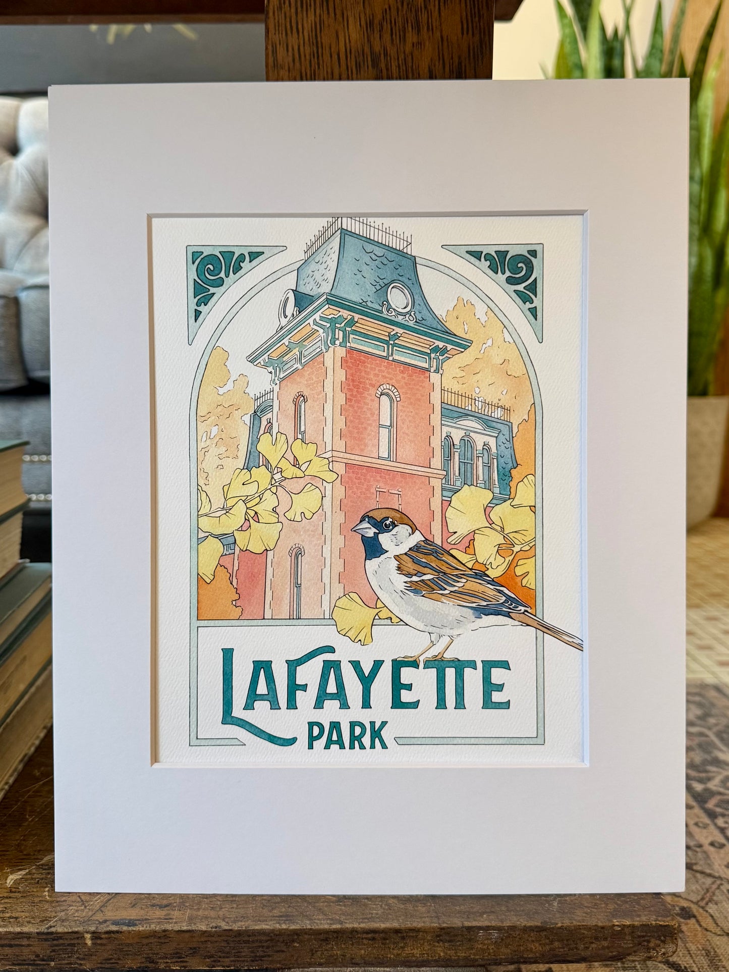 "Lafayette Park" - Print