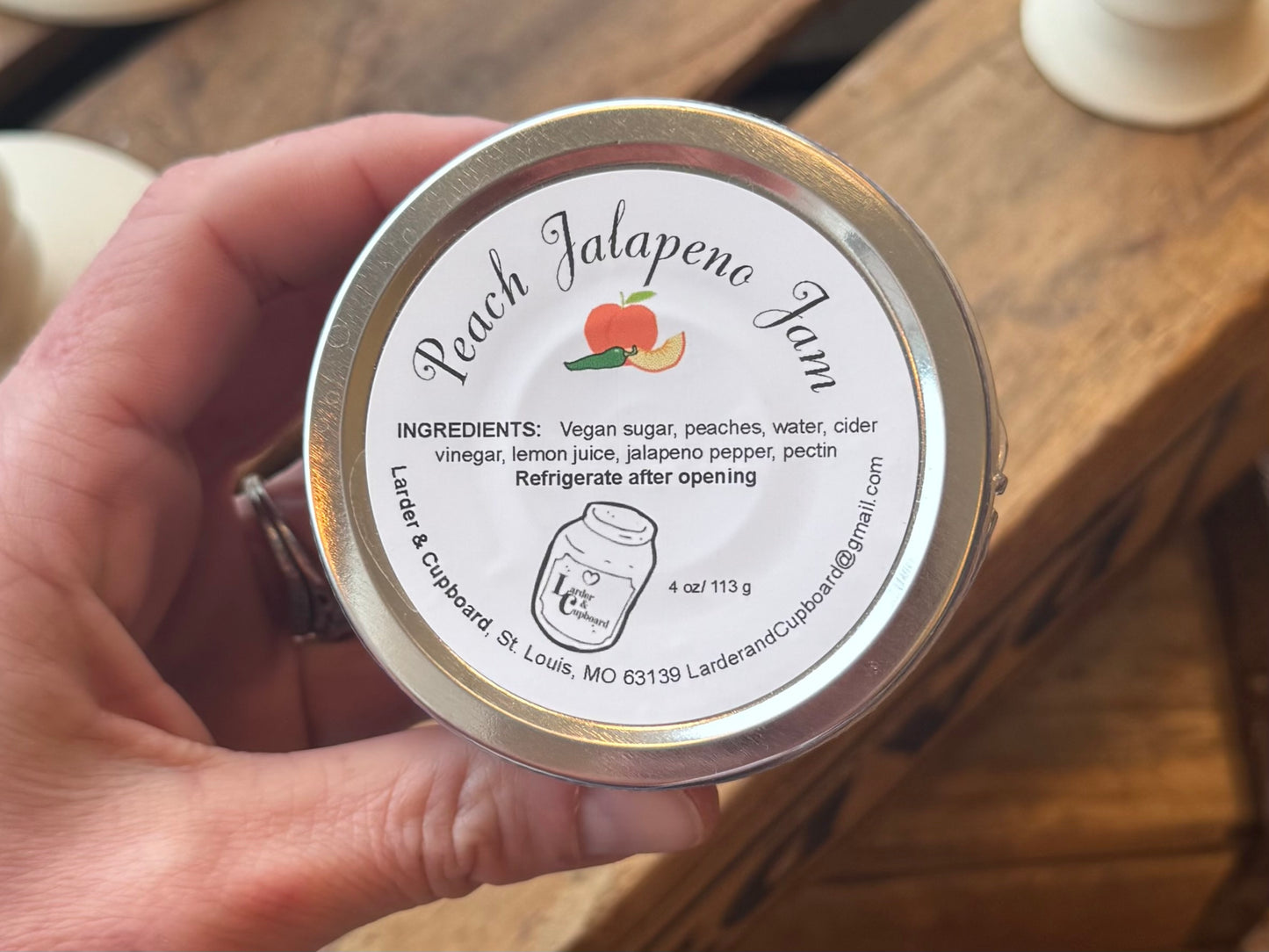 Peach Jalapeno Jam