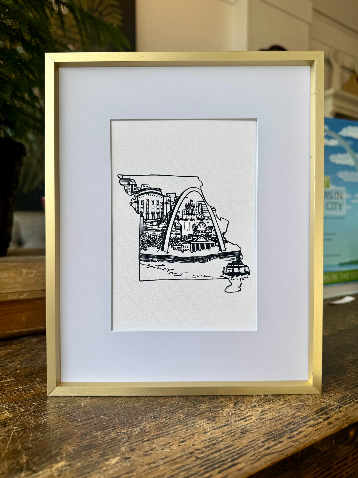 St. Louis Framed Print