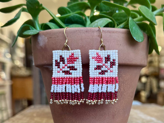 Arrow Beaded Earrings