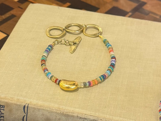 Opal Bead Bracelet