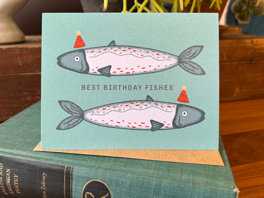 Best Birthday Fishes Card