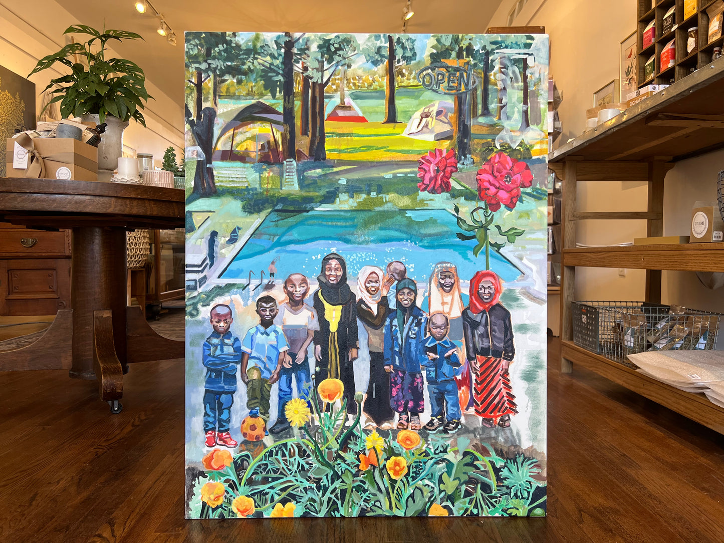 "Strangers in a Strange Land/Wish You were Here" - Original Work