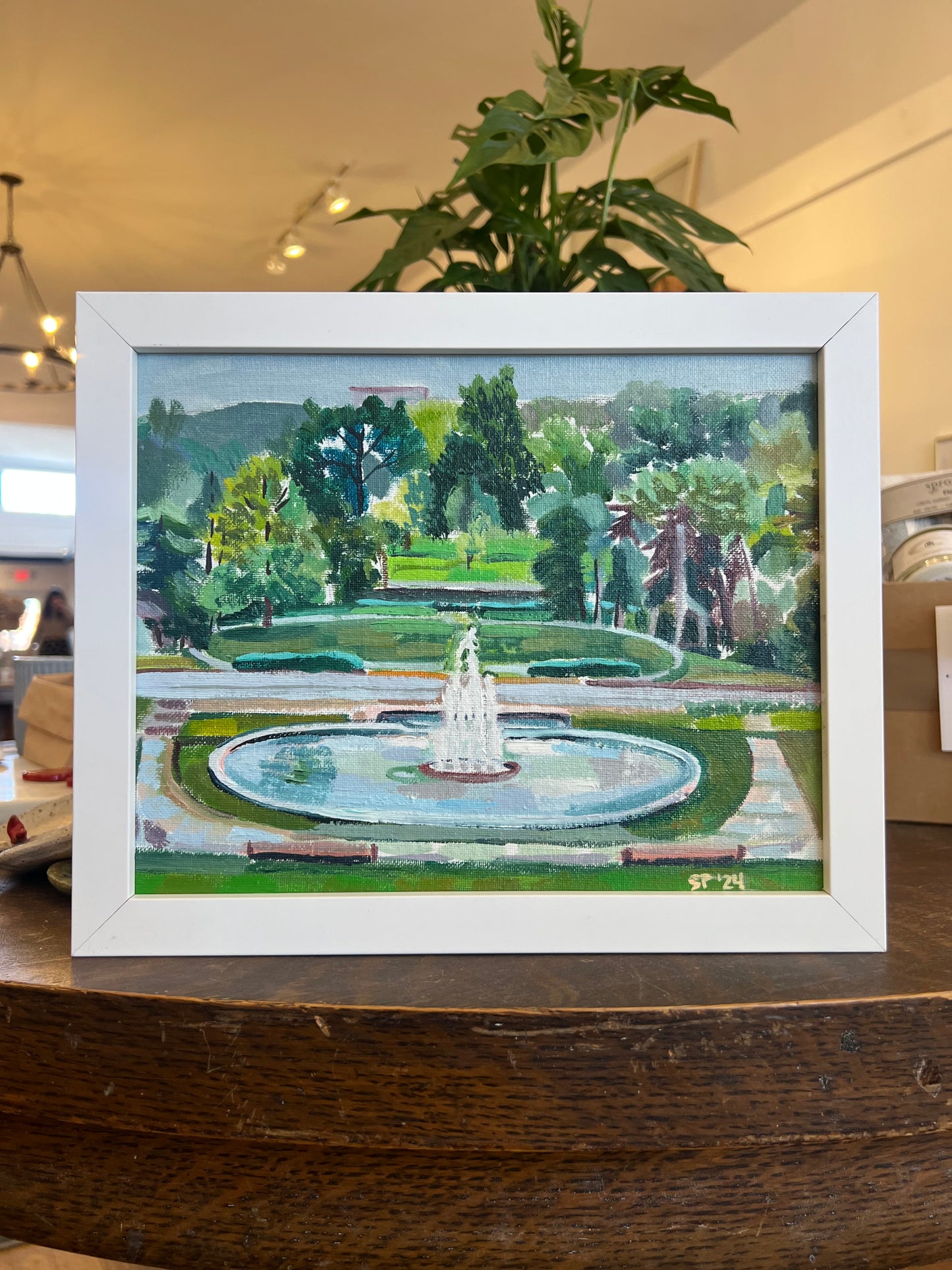 "View from World's Fair Pavilion" - Original Work