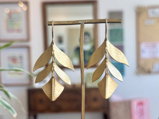 Draping Petals Earrings