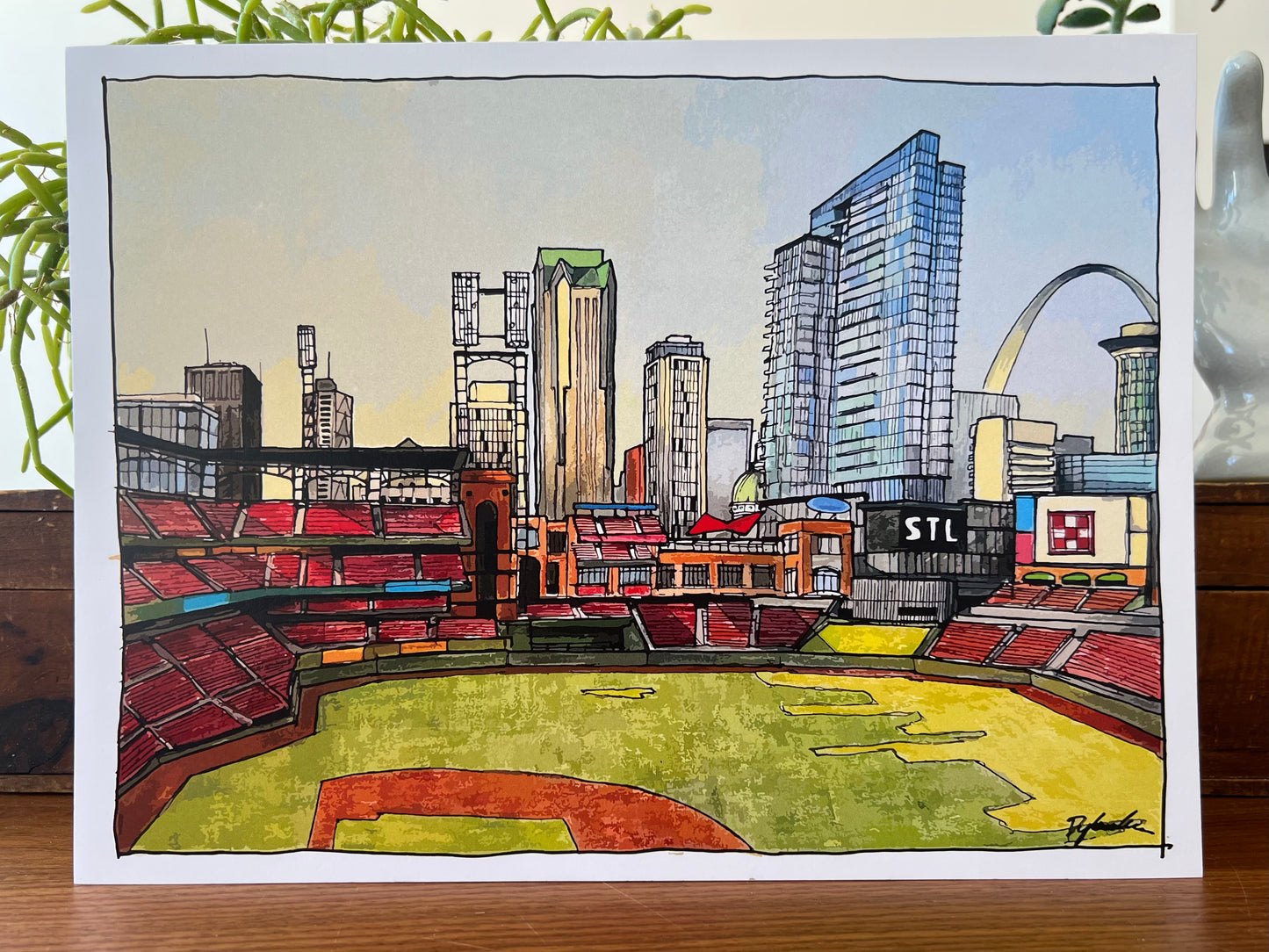 "Busch Stadium" - Print