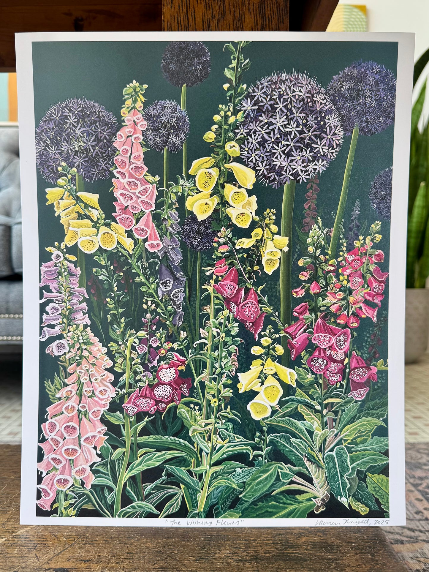 "The Wishing Flowers" - Print