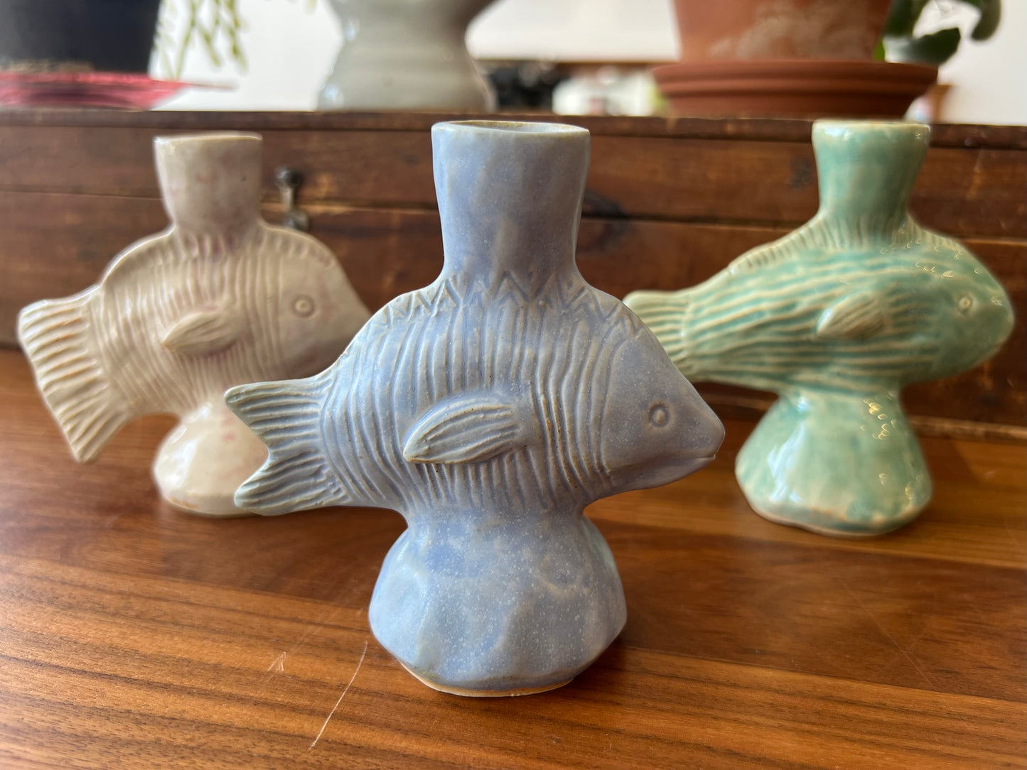 Candlestick Holder - Fish