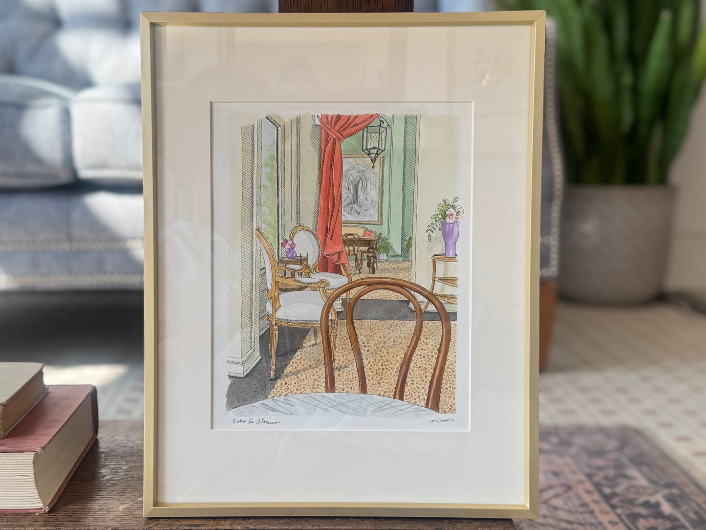 "Bistro La Floraison II" - Original Work