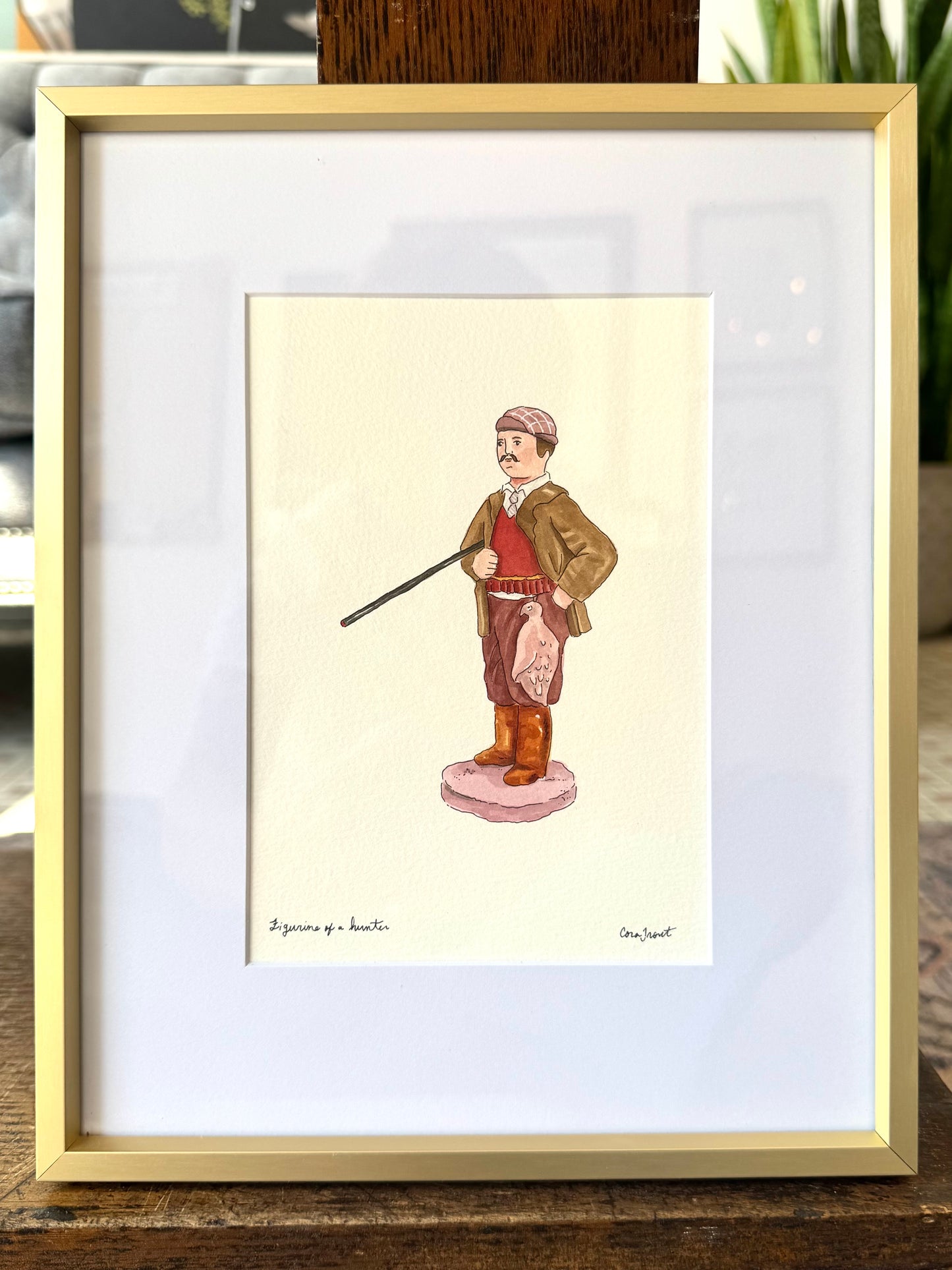 "Figurine of a Hunter" - Original Work