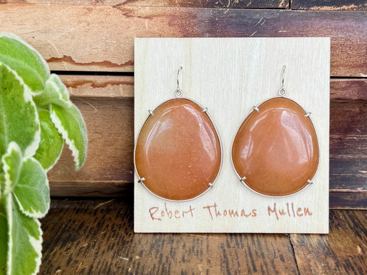 Honey Quartz Drop Earrings