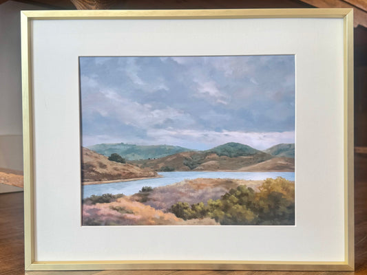 "Tomales Bay" - Framed Print