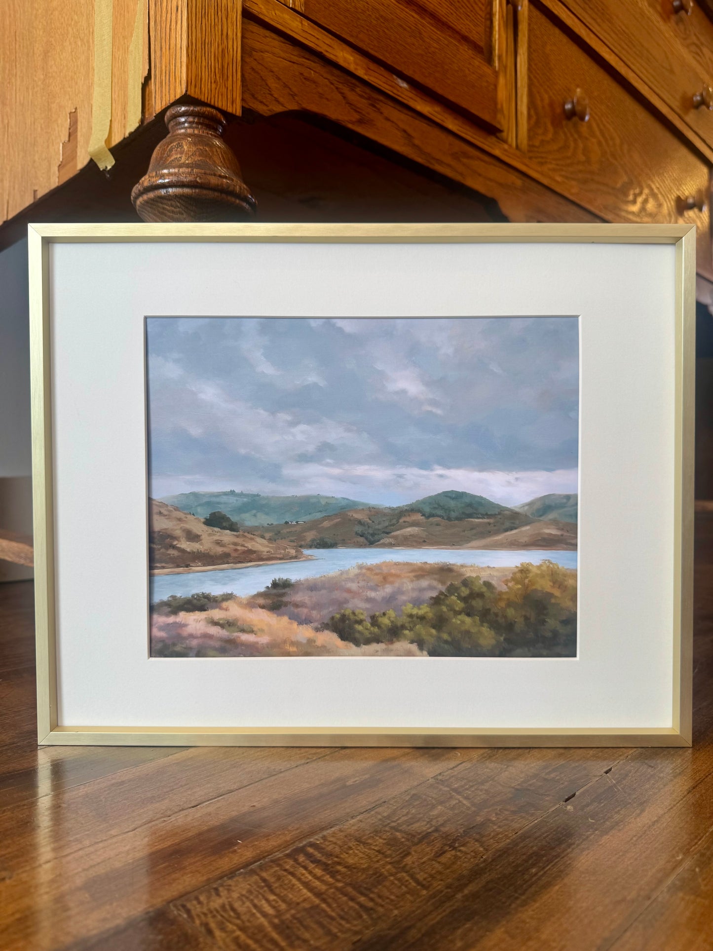 "Tomales Bay" - Framed Print