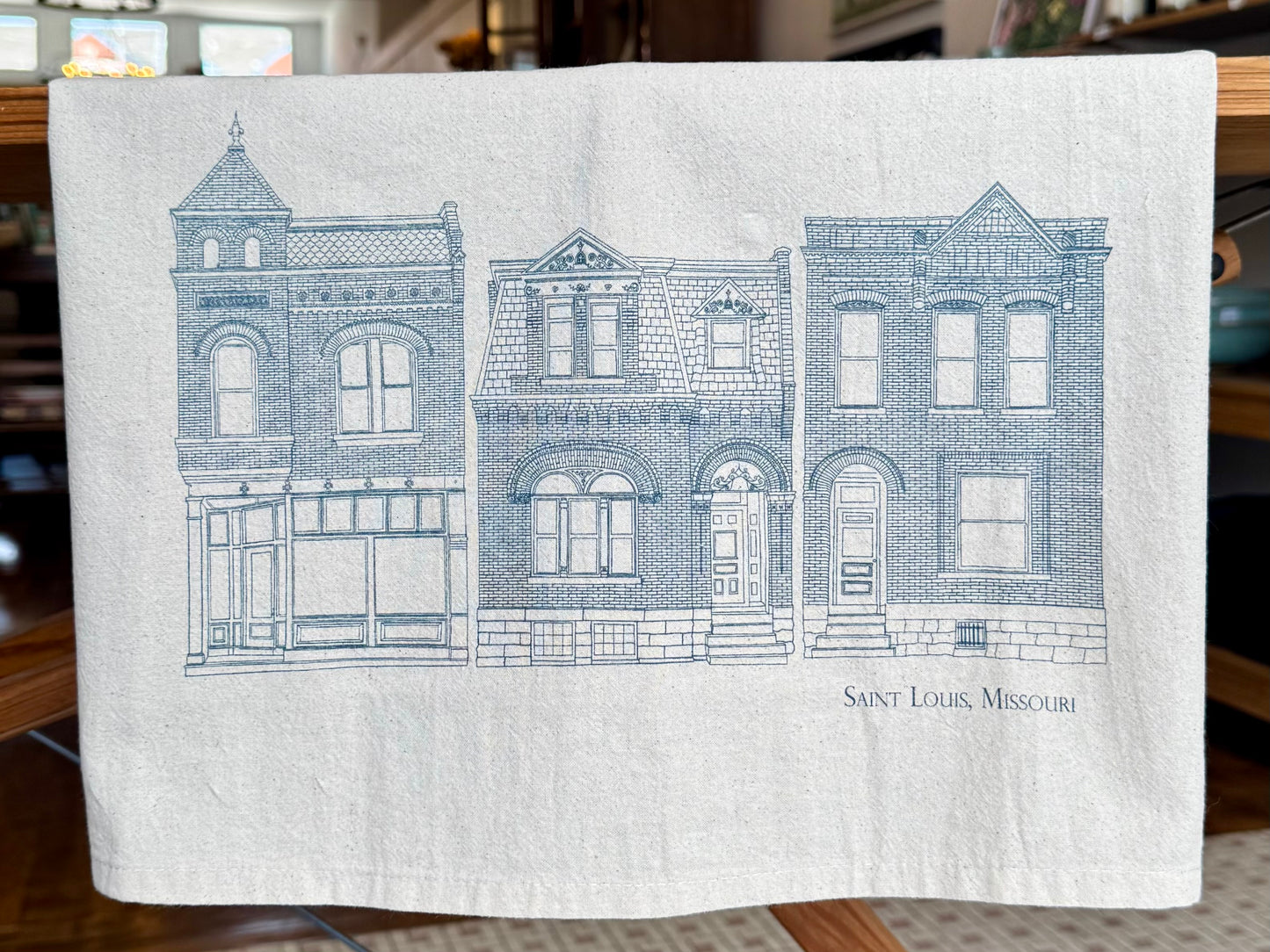 STL Flour Sack Towel -  Denim