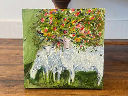 "Three Sheep in June" - Original Work