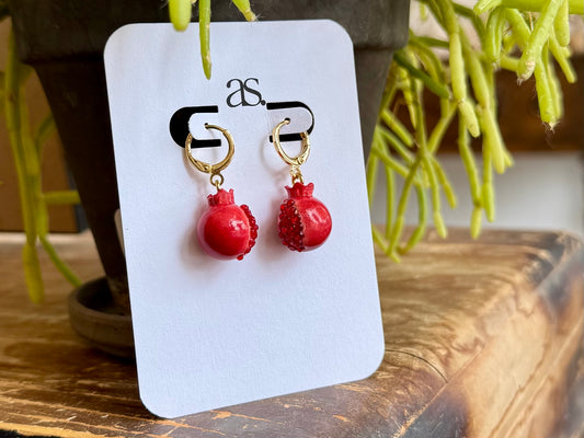 Pomegranate Earrings