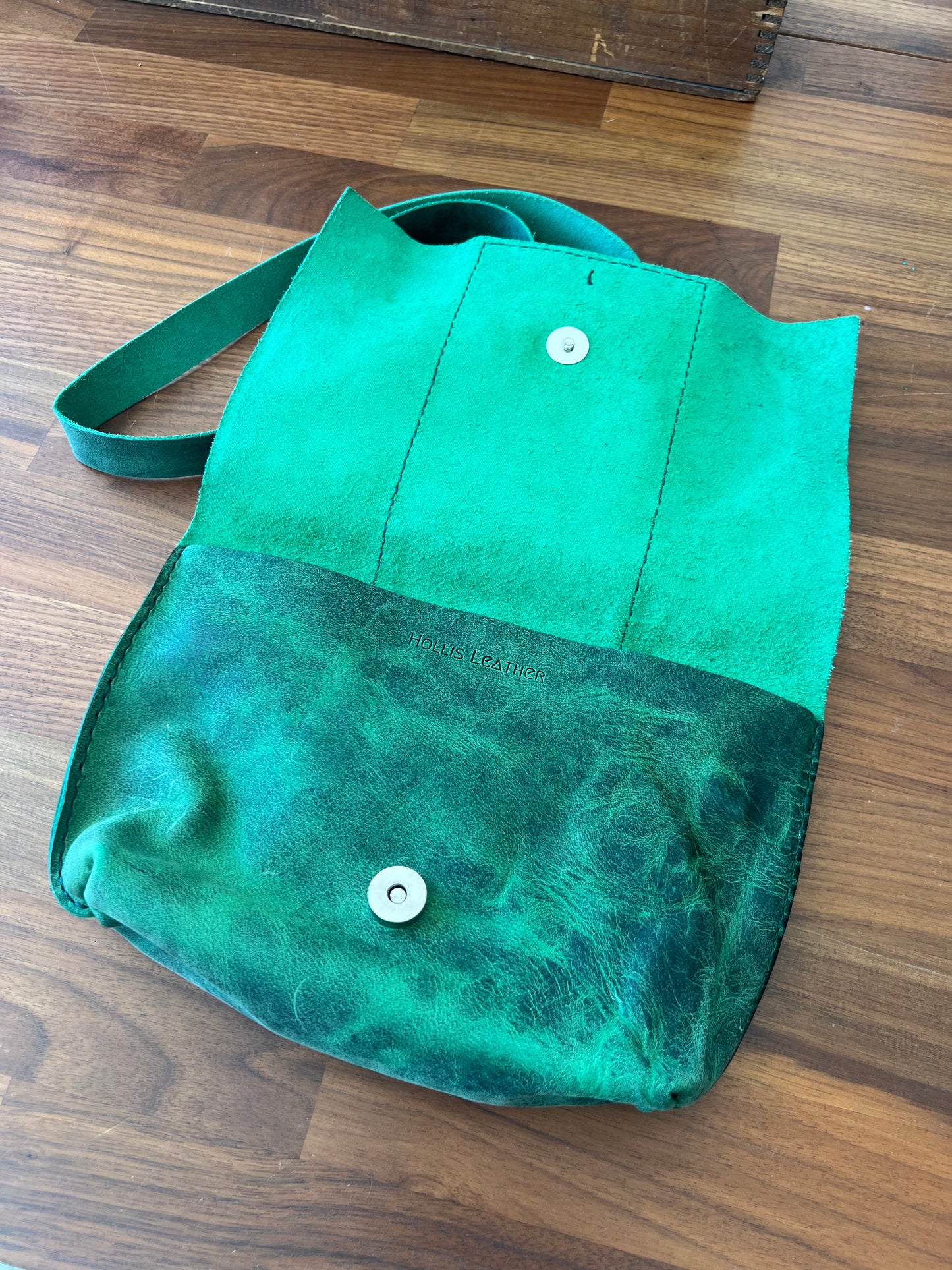 Woven Crossbody - Green
