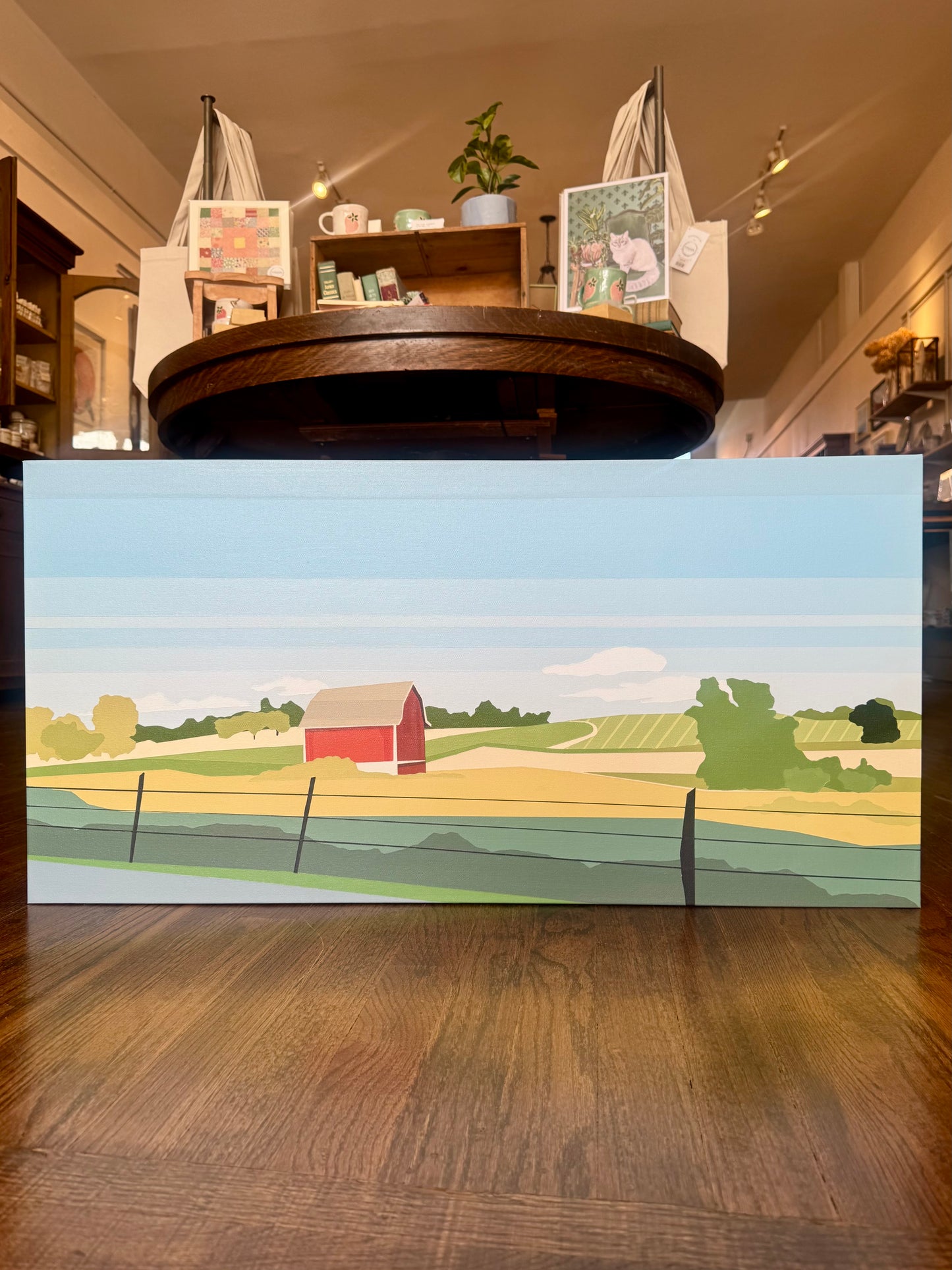 "Tucked in the Rolling Hills" - Original Work