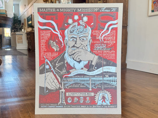 EADS Master of the Mighty Mississippi Poster