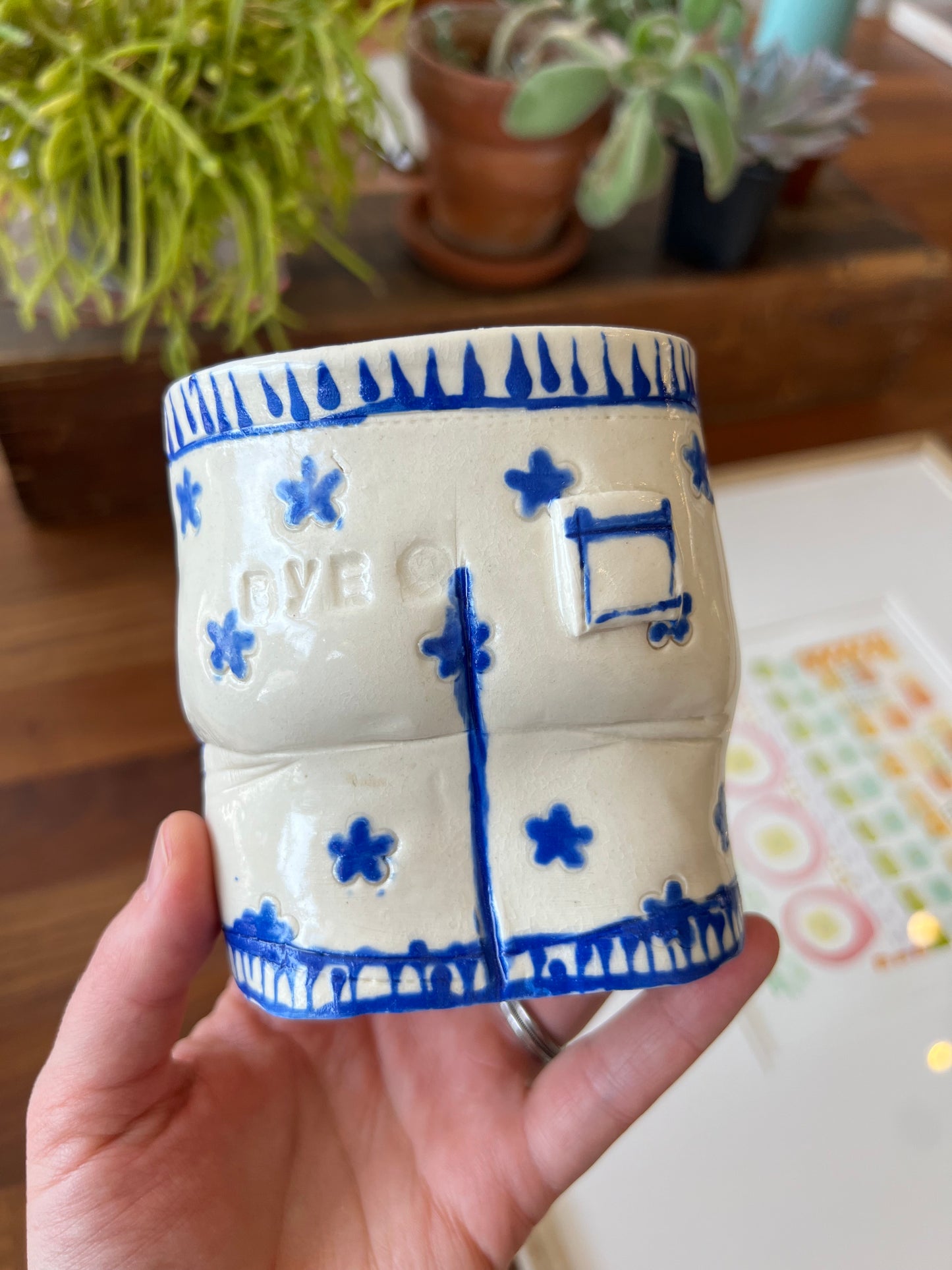 Shorts Cup - Flowers