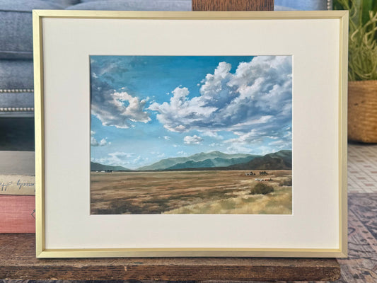 "Quarter Turn" - Framed Print