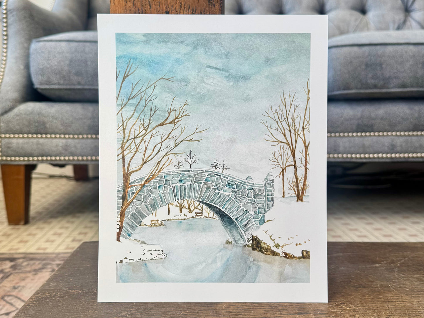 "Snow Bridge" - Print