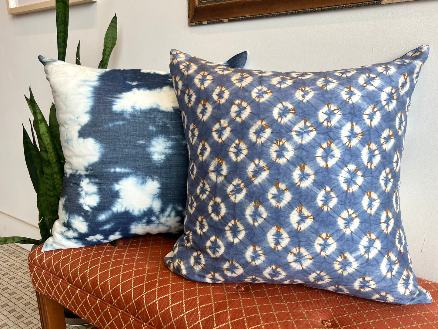 Hand Dyed Silk Pillow - 24x24