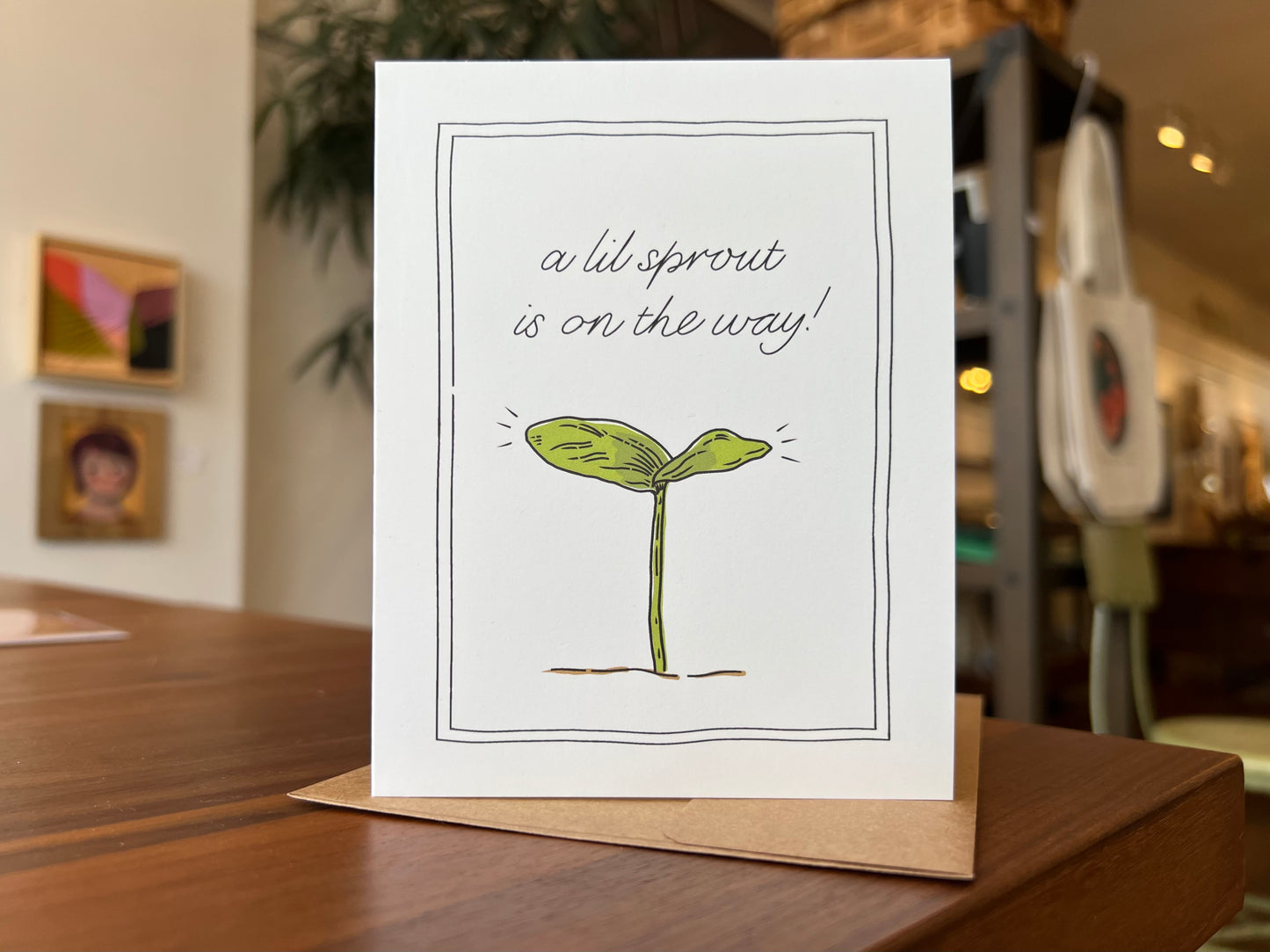 Lil Sprout Greeting Card