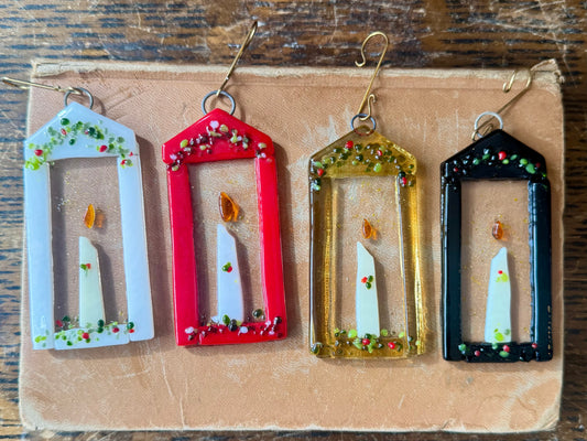 Lantern Glass Ornament