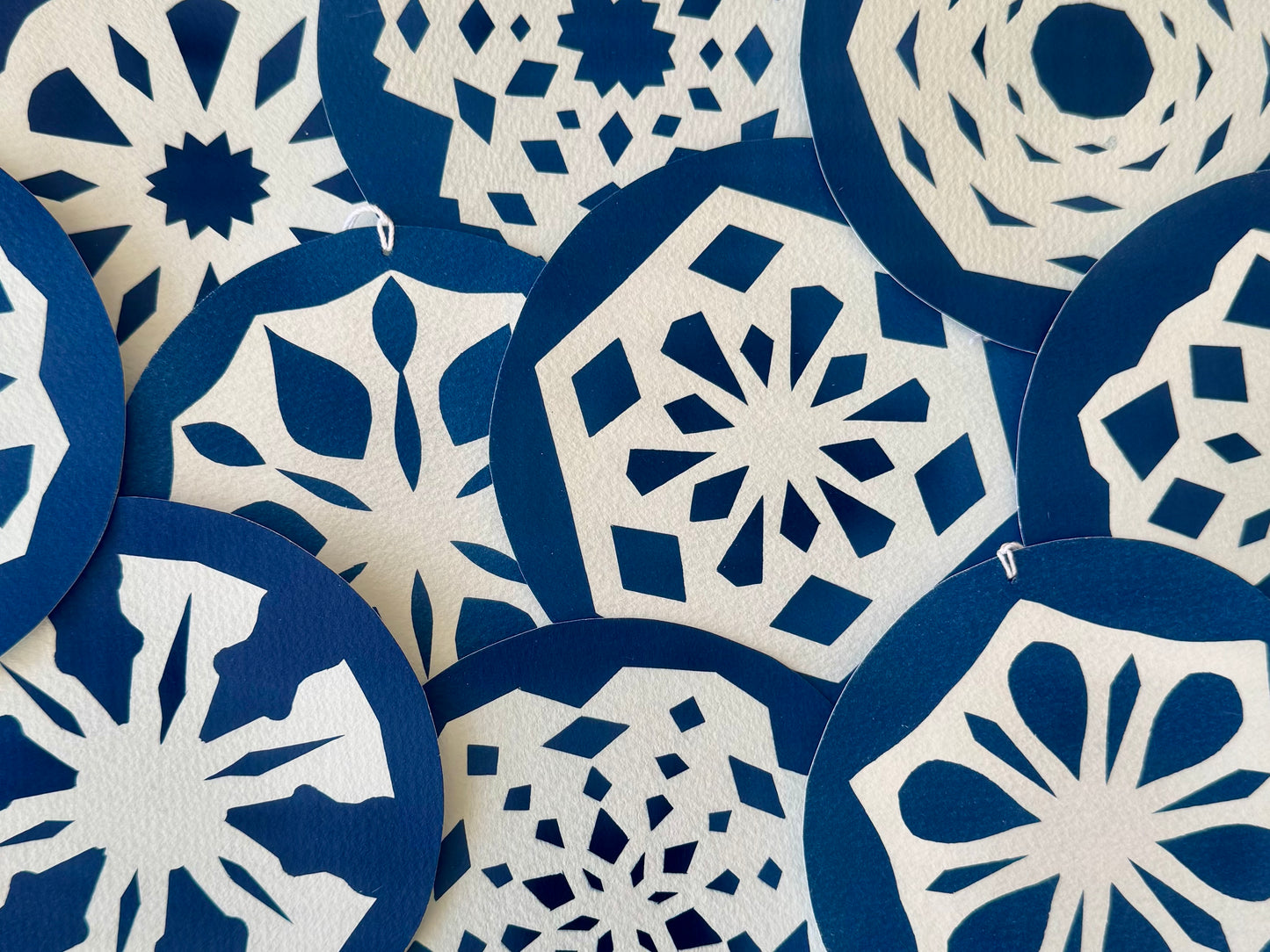 Paper Snowflake Ornament