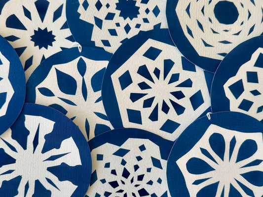Paper Snowflake Ornament