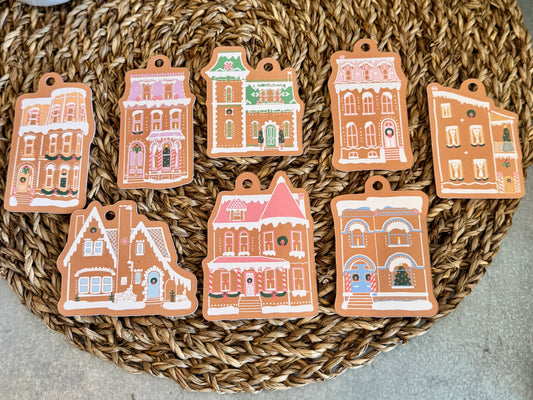 Gingerbread House Gift Tags