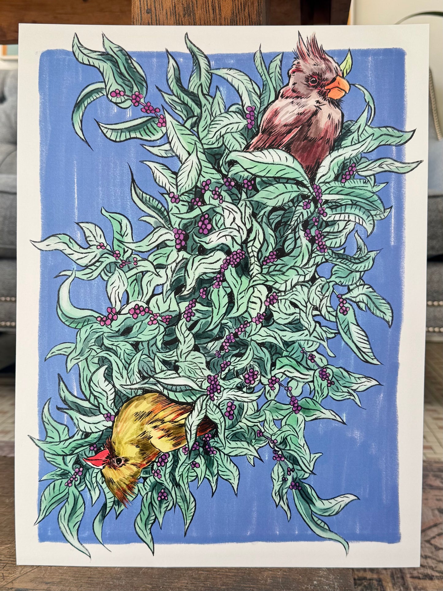 "Beautyberry" - Print