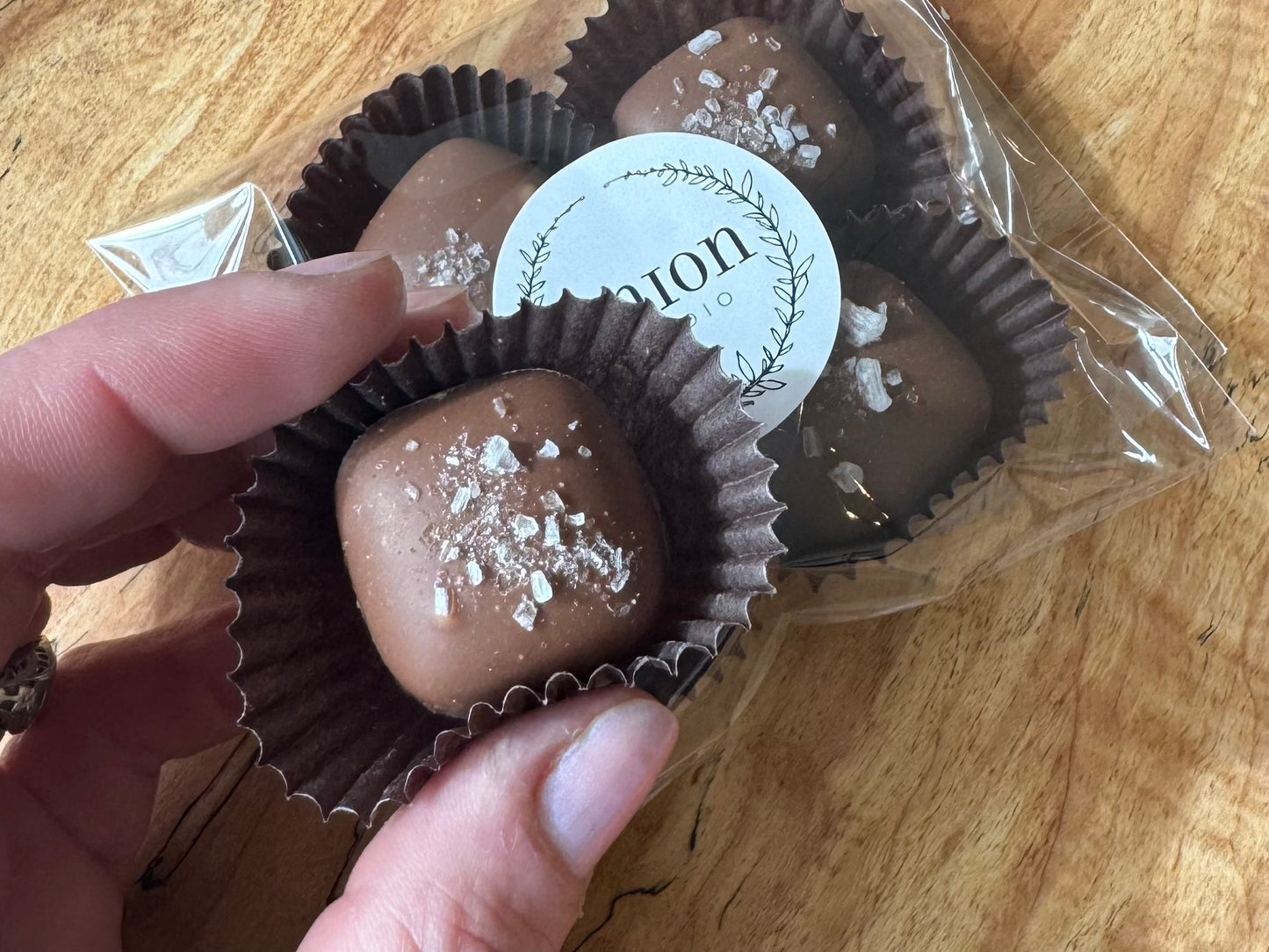 4 Piece Milk Chocolate Caramels