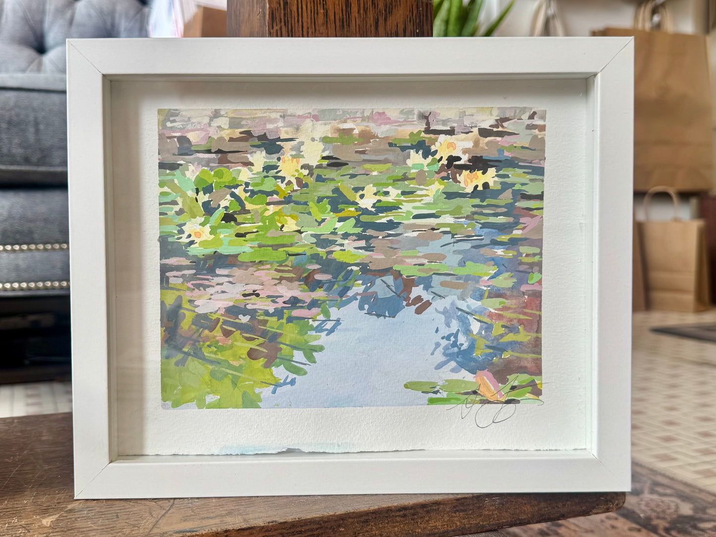 "Water Lilies in Tower Grove Park" - Original Work